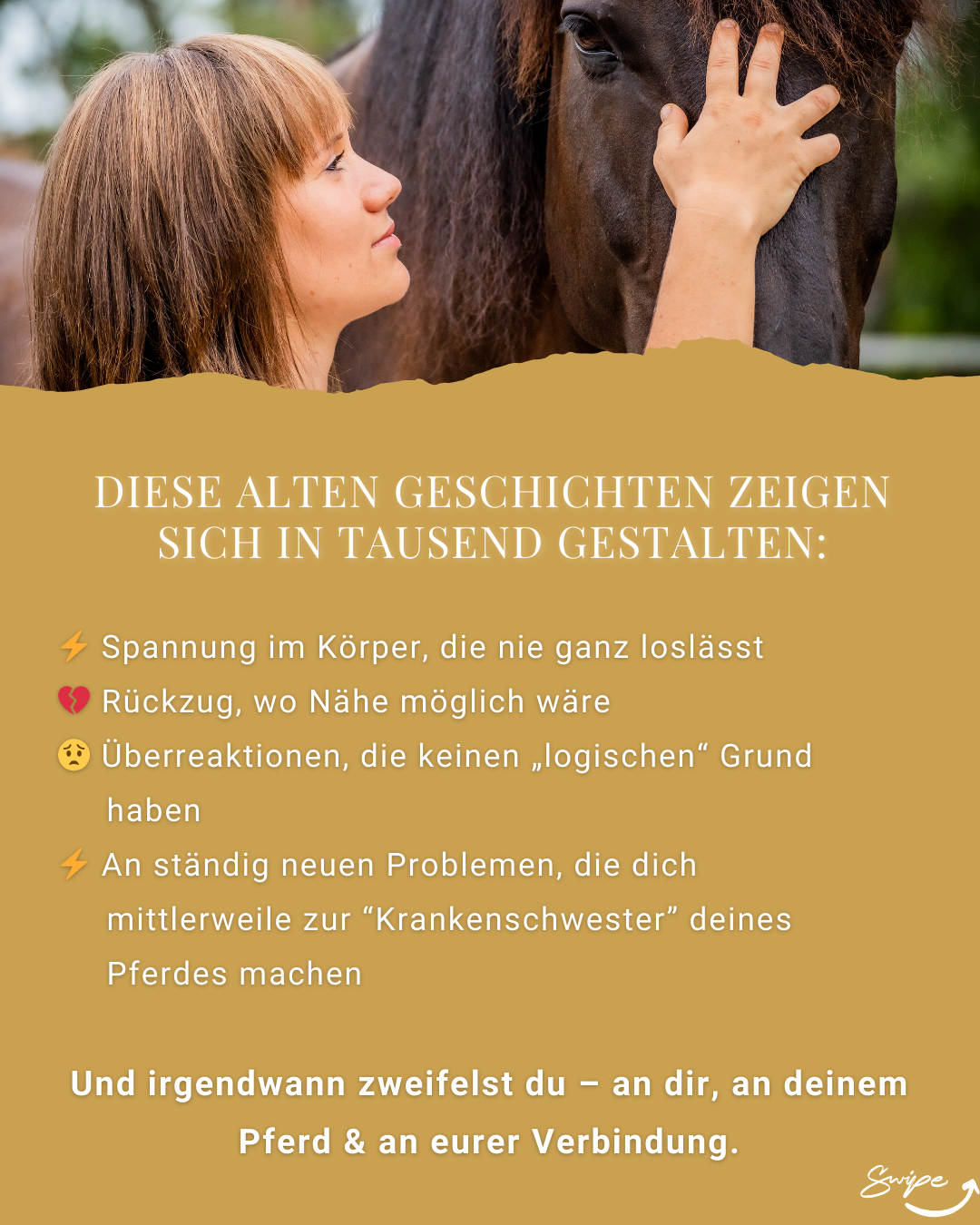 "Zurück in die Lebendigkeit" Traumasensible Körperarbeit für Pferde | 6-Wochen-Begleitung